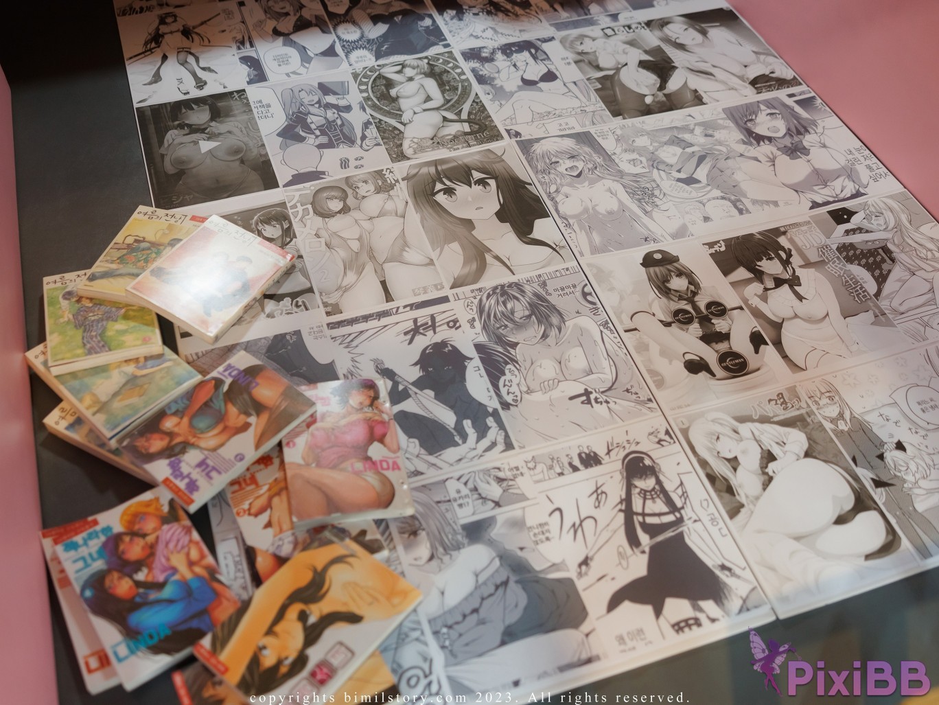 Bimilstory Bomi Vol.38 Part timer Girl at a Comic Book Cafe Part 1 PixiBB.COM 109