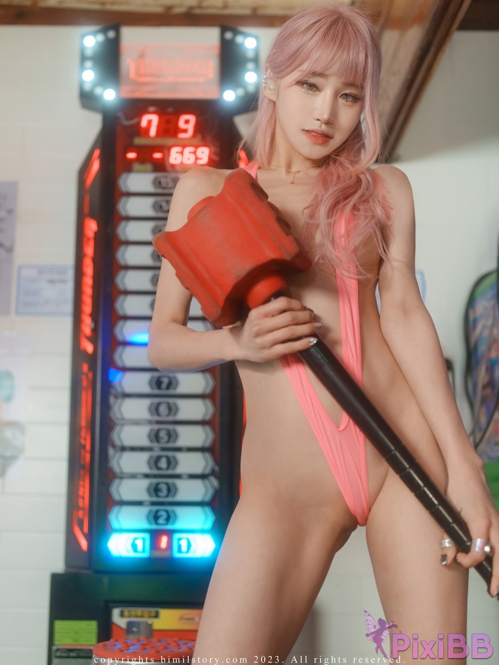Bimilstory Taeri Vol.09 Control Me Pink Star PixiBB.COM 060