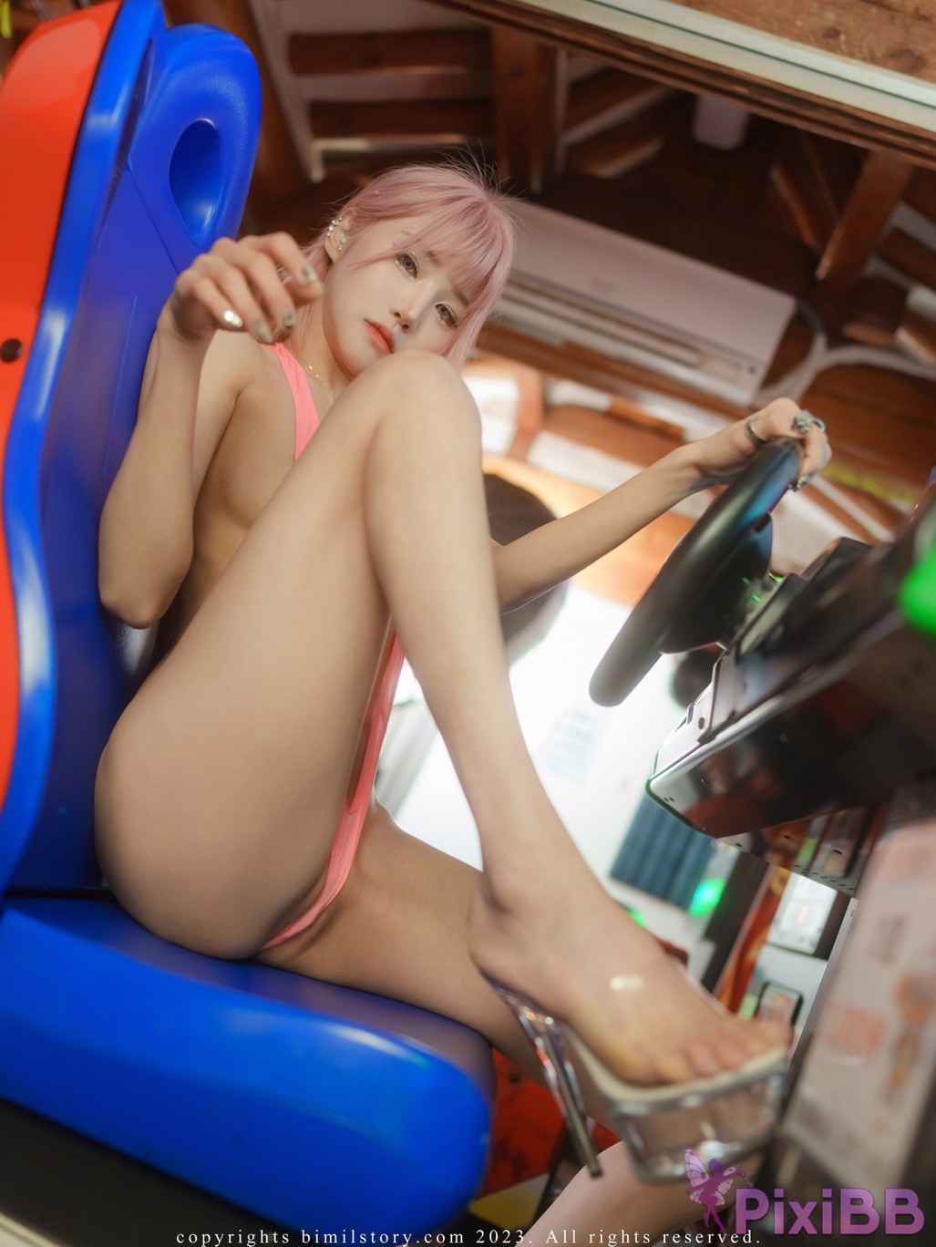 Bimilstory Taeri Vol.09 Control Me Pink Star PixiBB.COM 074