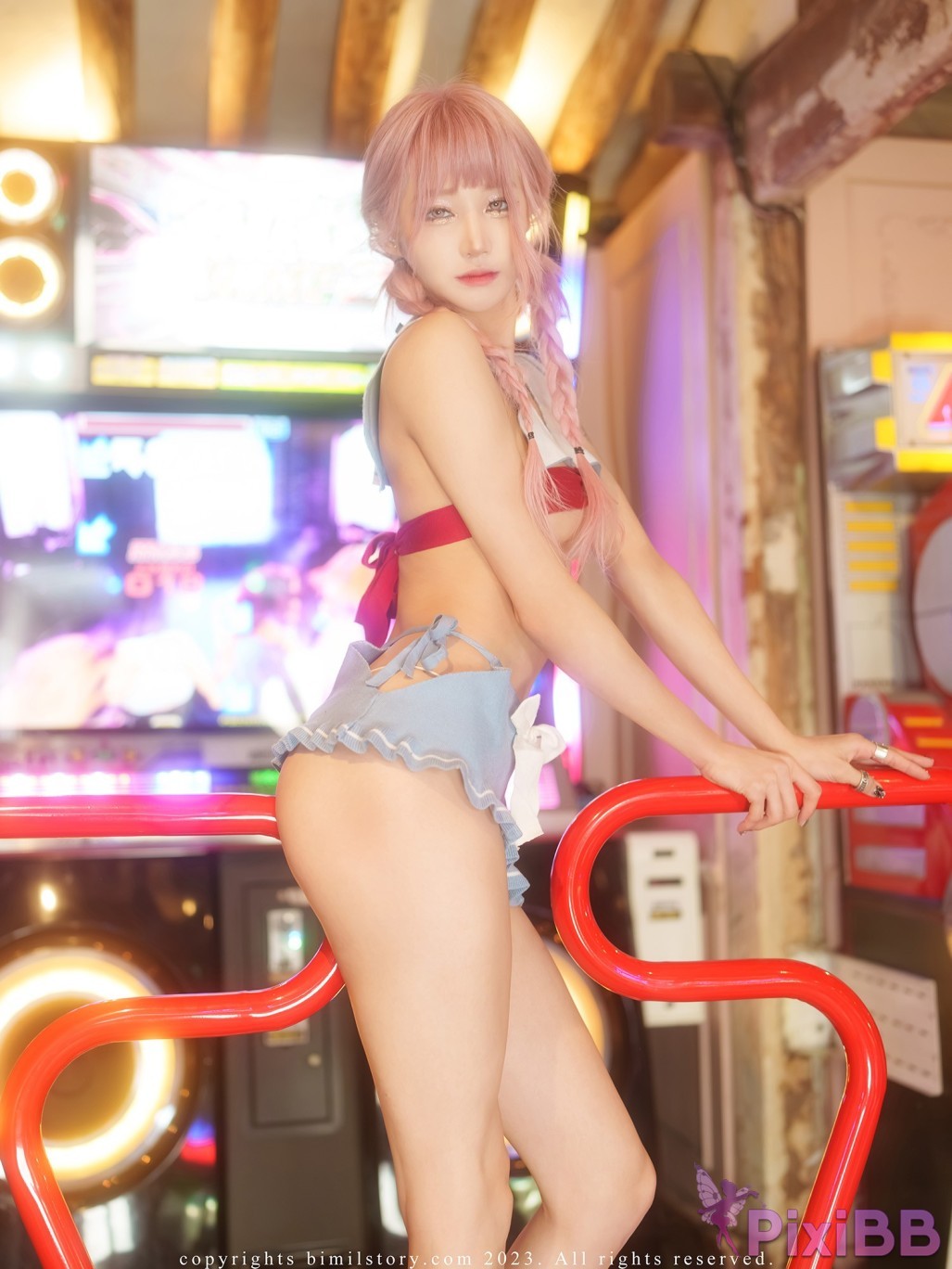 Bimilstory Taeri Vol.18 Control Me Gameroom Star PixiBB.COM 058