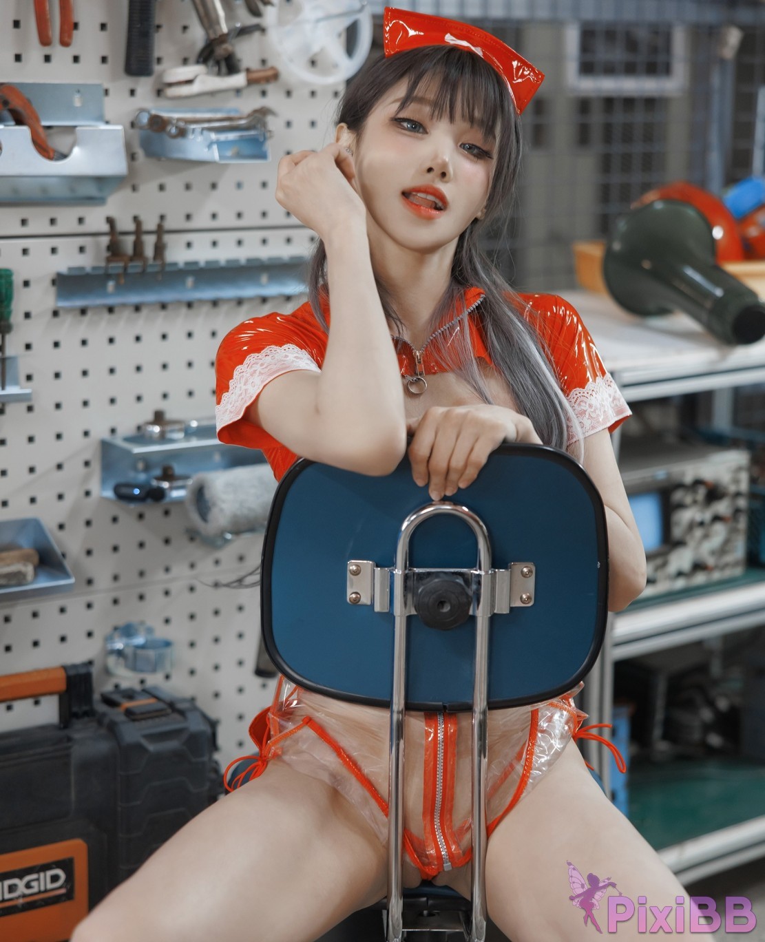 Bimilstory Taeri Vol.21 Transparent Costume PixiBB.COM 019