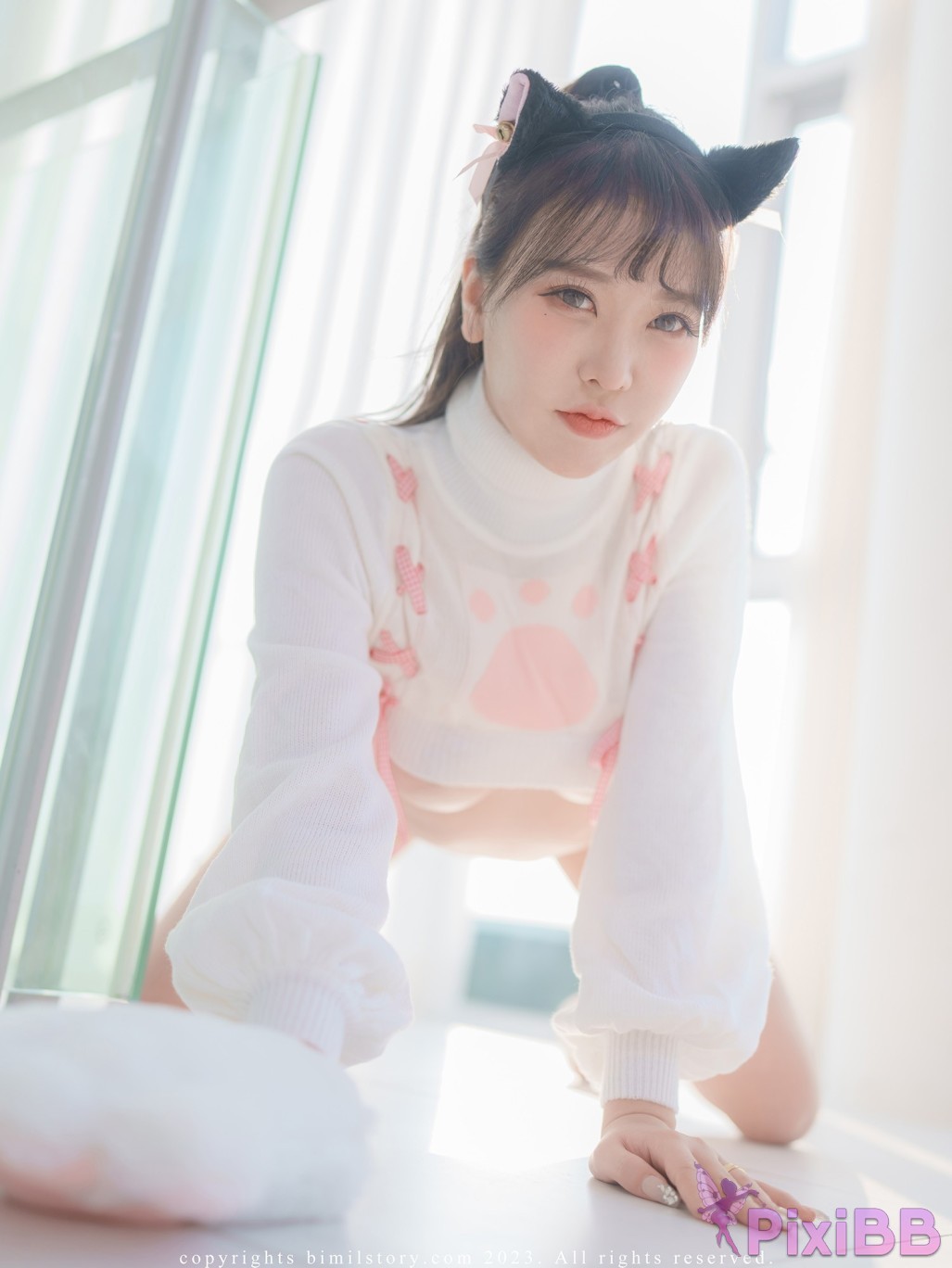 Bimilstory Zia Vol.03 Under Boob Cat Girl PixiBB.COM 046