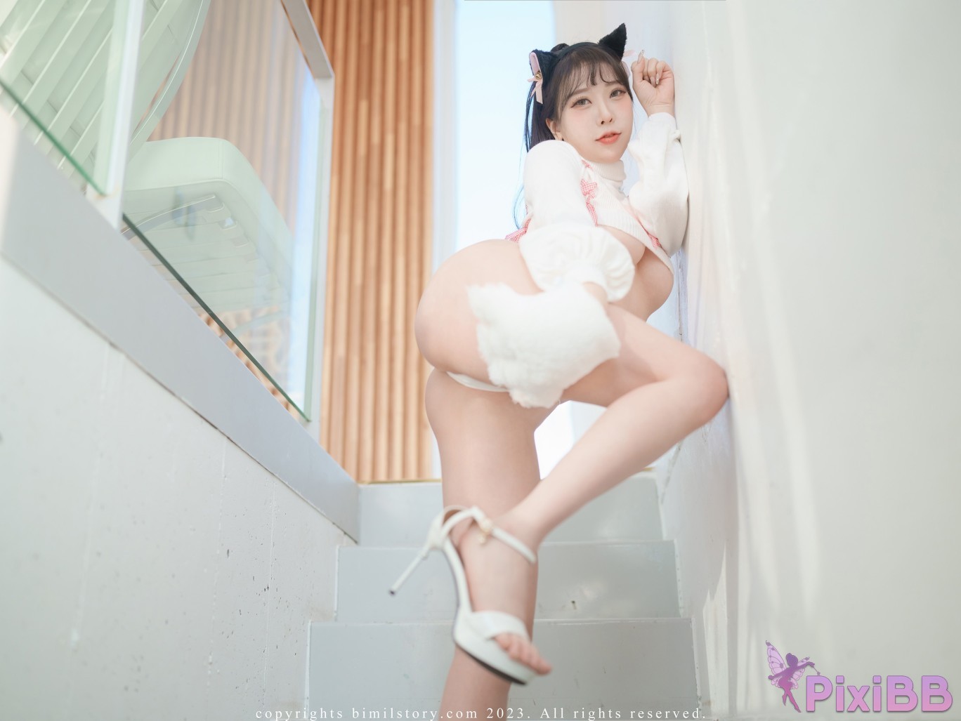 Bimilstory Zia Vol.03 Under Boob Cat Girl PixiBB.COM 055