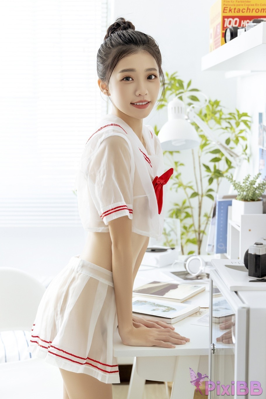 JVID Yan yan Angel E sports girl super cute small breast beautiful girl PixiBB.COM 002