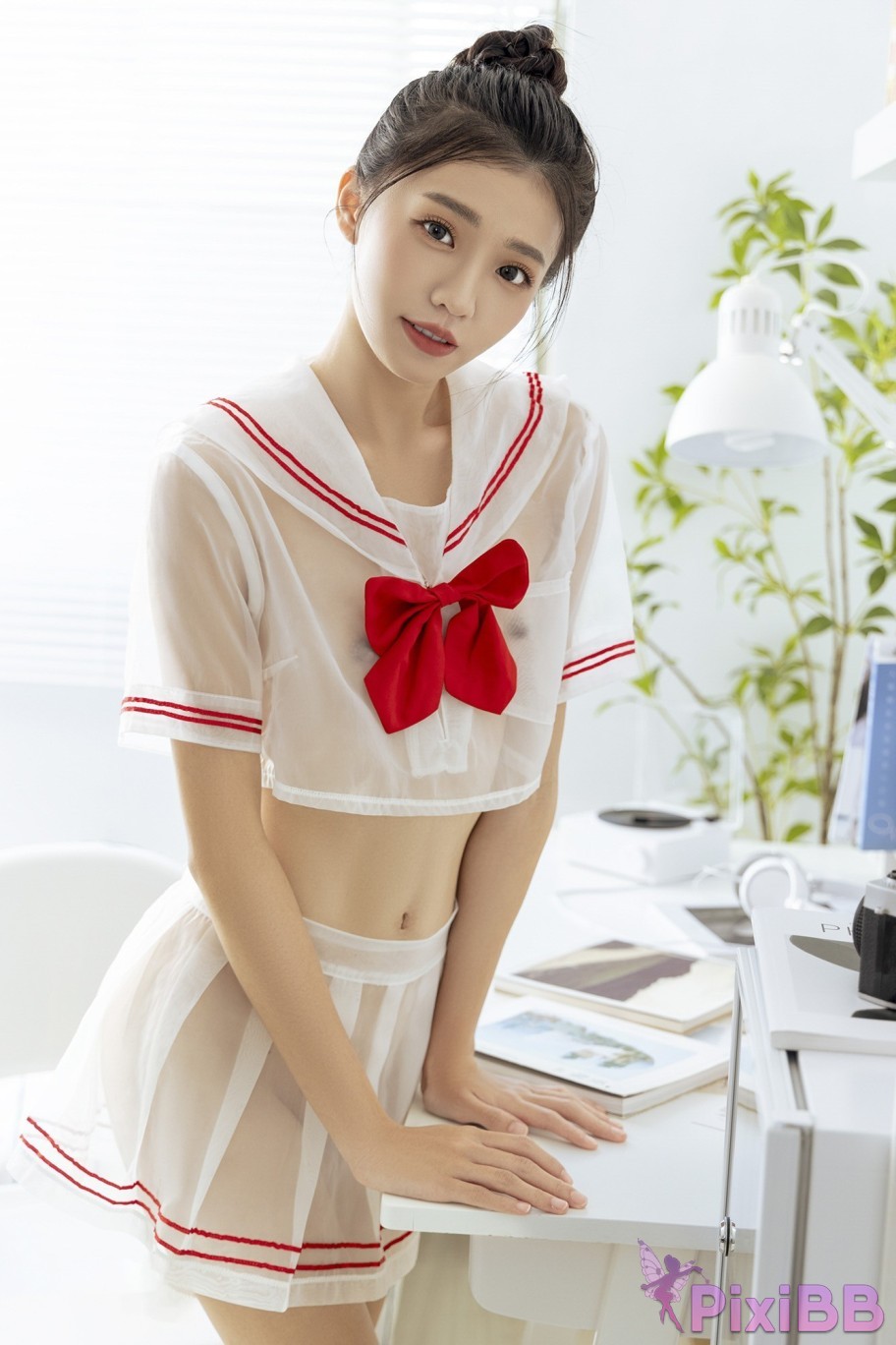 JVID Yan yan Angel E sports girl super cute small breast beautiful girl PixiBB.COM 003