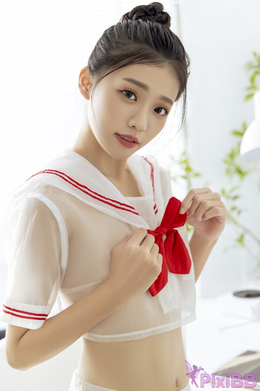 JVID Yan yan Angel E sports girl super cute small breast beautiful girl PixiBB.COM 004