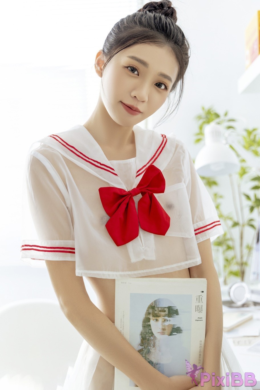JVID Yan yan Angel E sports girl super cute small breast beautiful girl PixiBB.COM 007