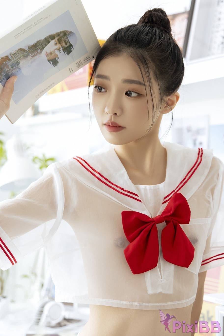 JVID Yan yan Angel E sports girl super cute small breast beautiful girl PixiBB.COM 008