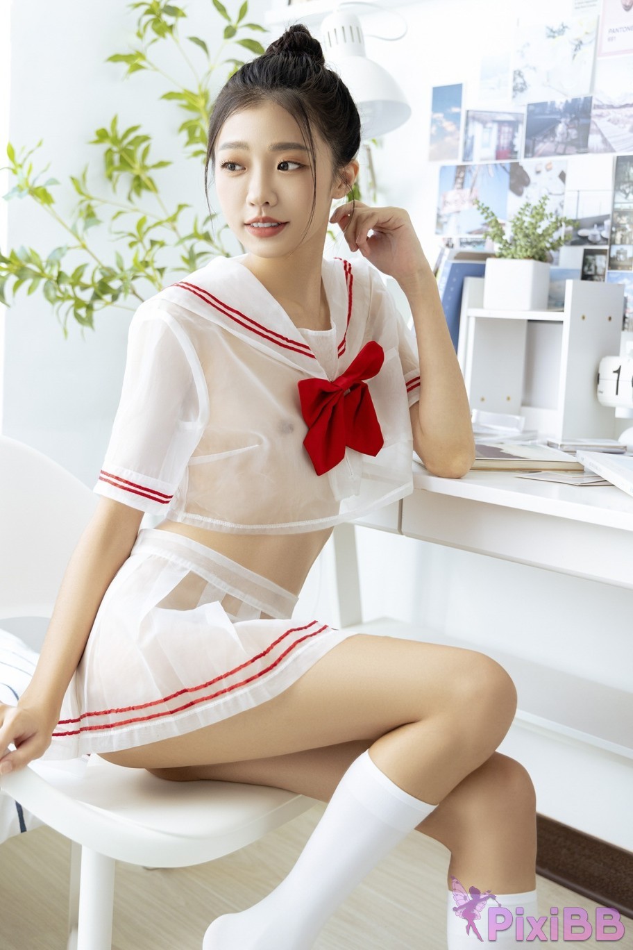 JVID Yan yan Angel E sports girl super cute small breast beautiful girl PixiBB.COM 012