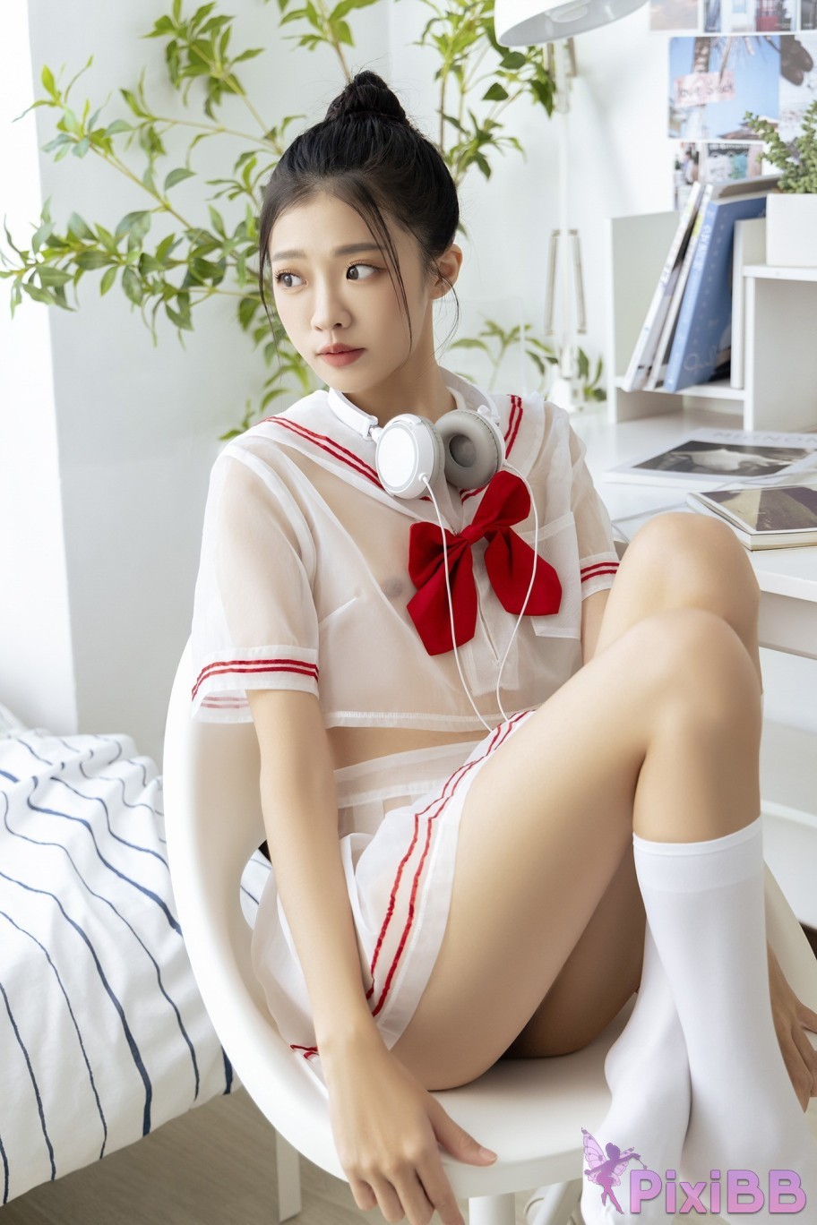 JVID Yan yan Angel E sports girl super cute small breast beautiful girl PixiBB.COM 017