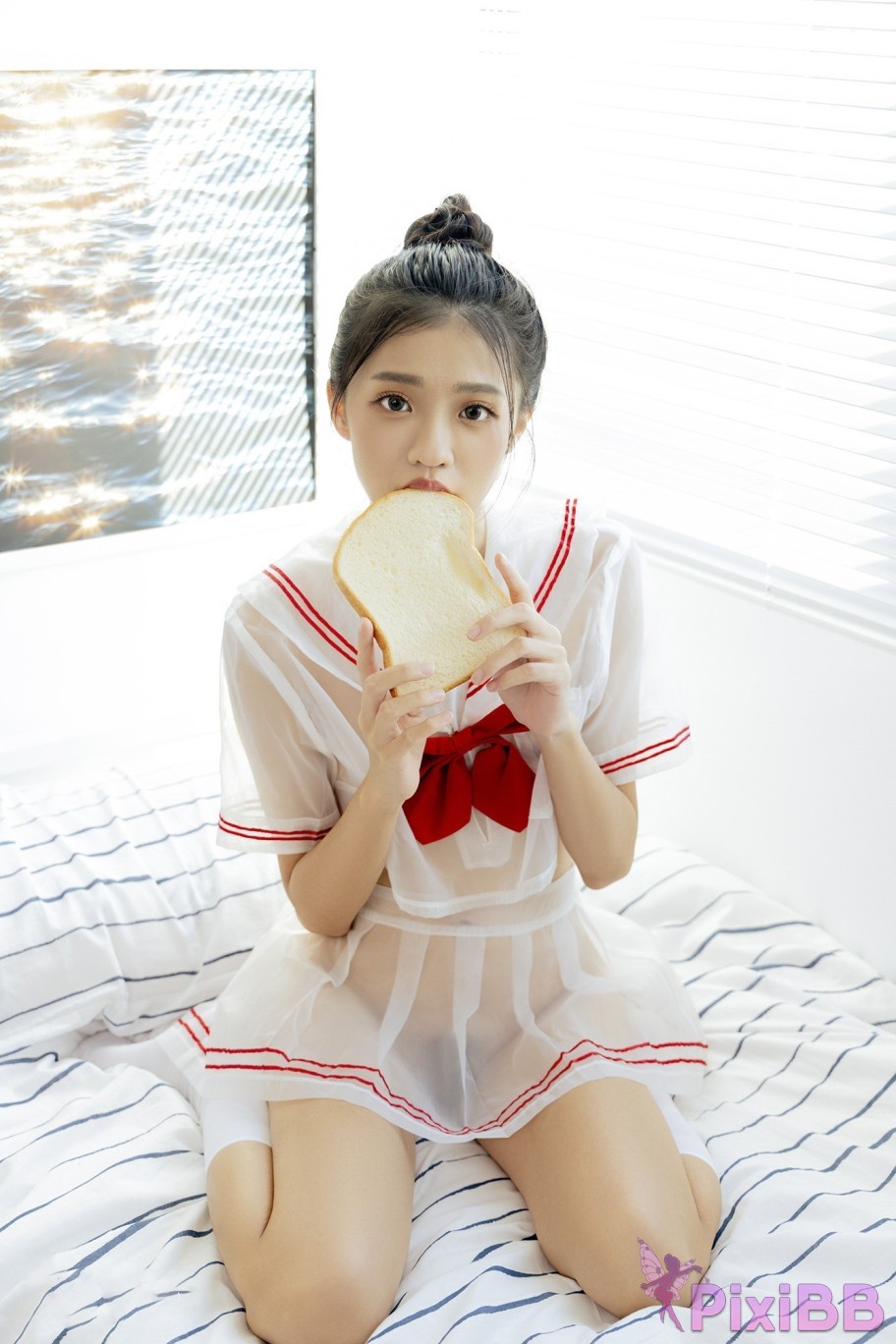 JVID Yan yan Angel E sports girl super cute small breast beautiful girl PixiBB.COM 020