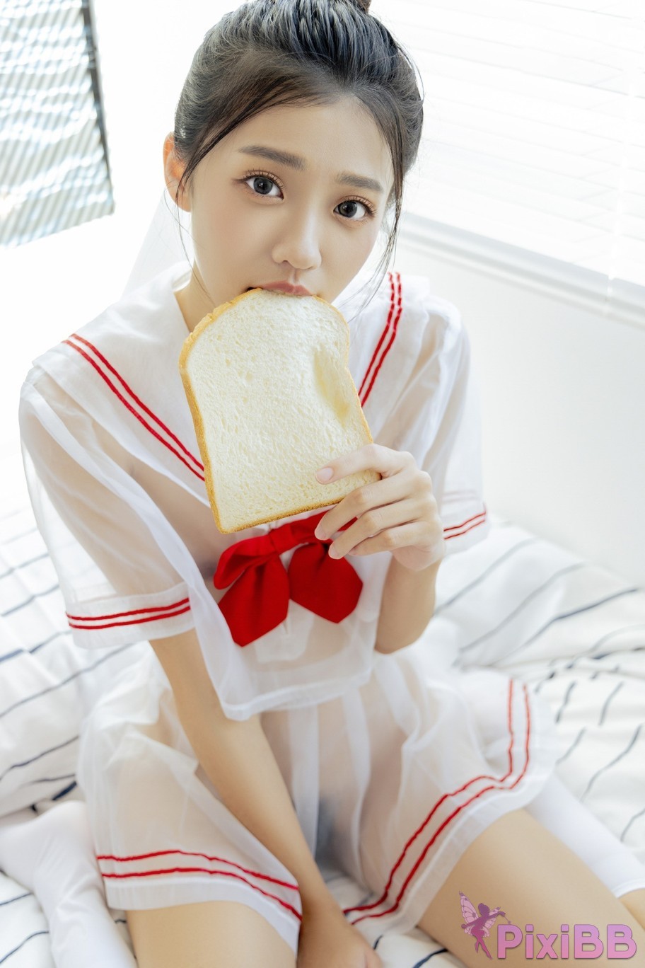 JVID Yan yan Angel E sports girl super cute small breast beautiful girl PixiBB.COM 021