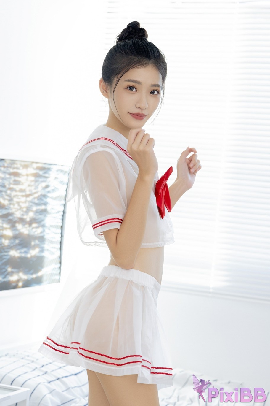 JVID Yan yan Angel E sports girl super cute small breast beautiful girl PixiBB.COM 034