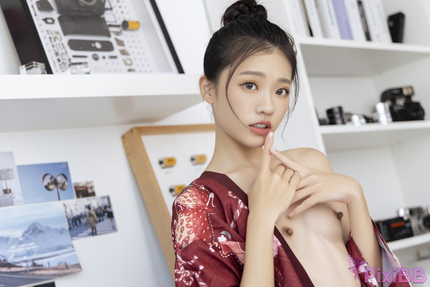 JVID Yan yan Angel E sports girl super cute small breast beautiful girl PixiBB.COM 039