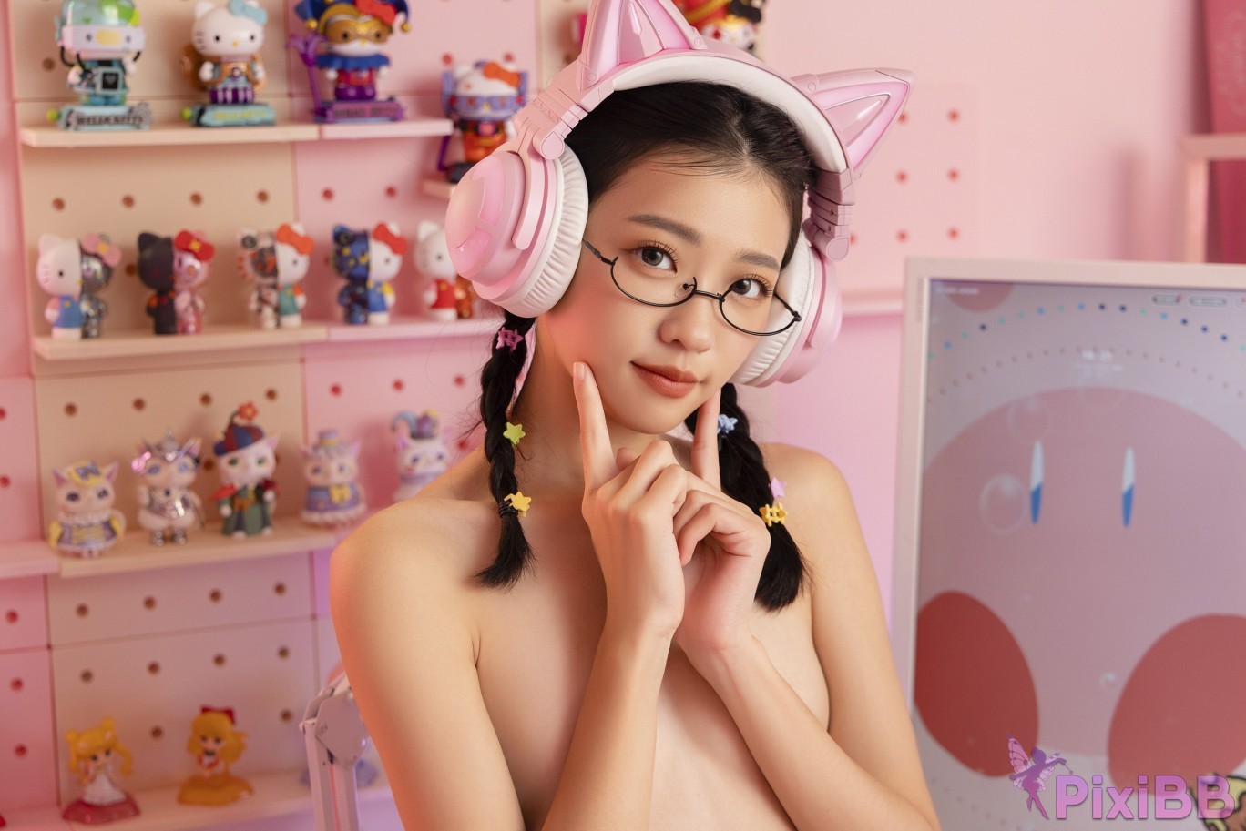 JVID Yan yan Angel E sports girl super cute small breast beautiful girl PixiBB.COM 064