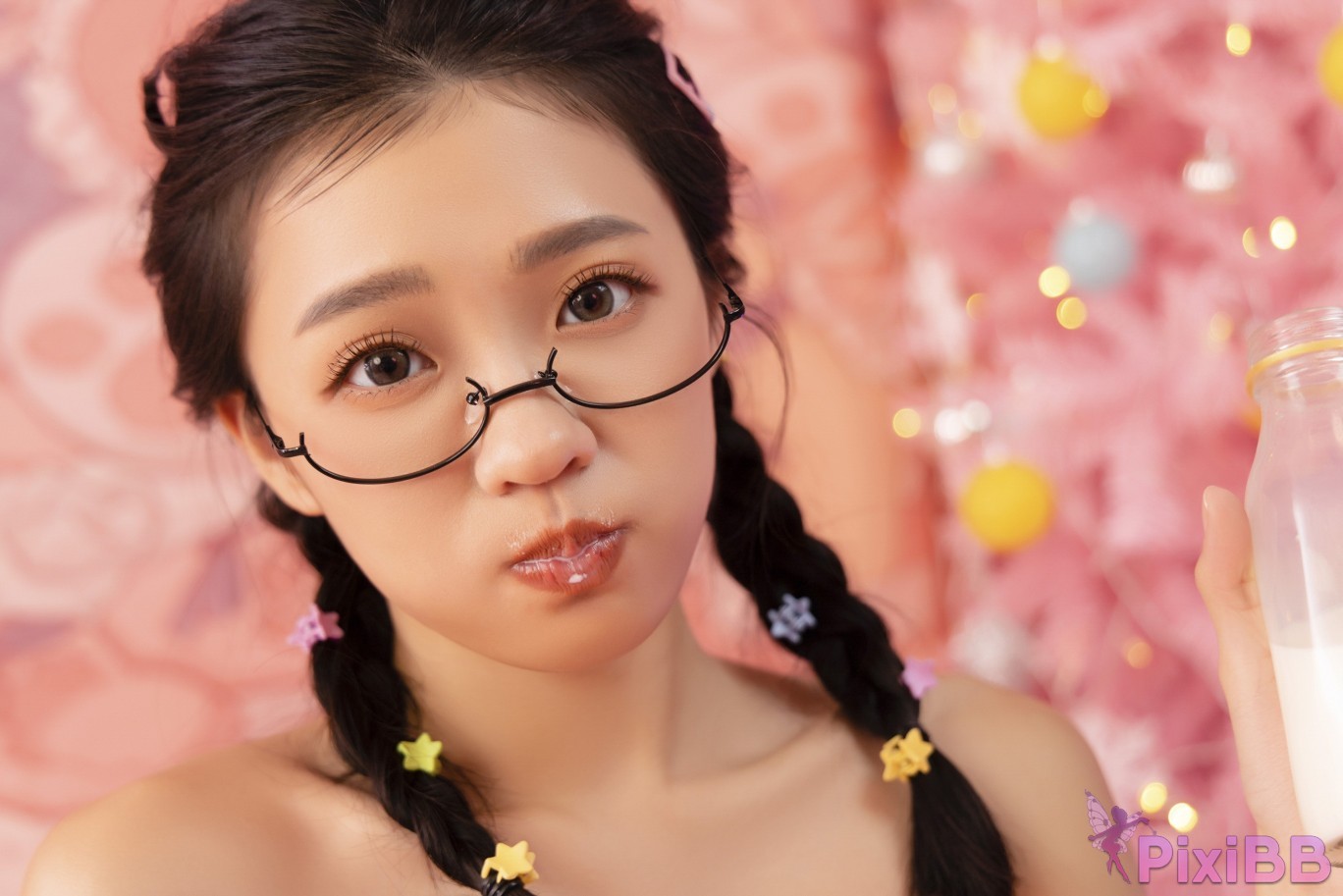 JVID Yan yan Angel E sports girl super cute small breast beautiful girl PixiBB.COM 107