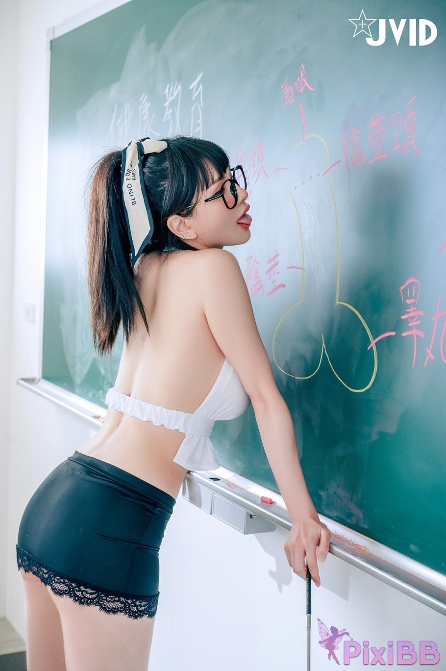 JVID Yan yan Angel and E luo si gong zhu OLJK PixiBB.COM 073