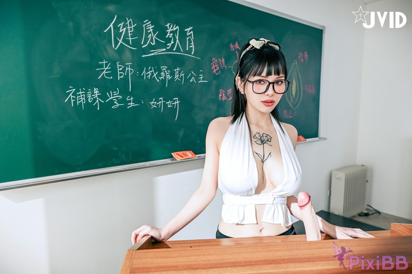 JVID Yan yan Angel and E luo si gong zhu OLJK PixiBB.COM 109
