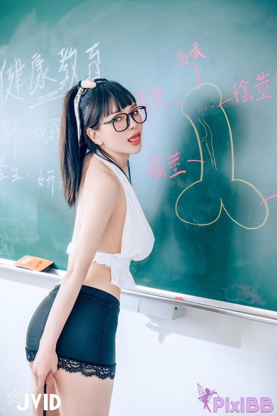 JVID Yan yan Angel and E luo si gong zhu OLJK PixiBB.COM 156