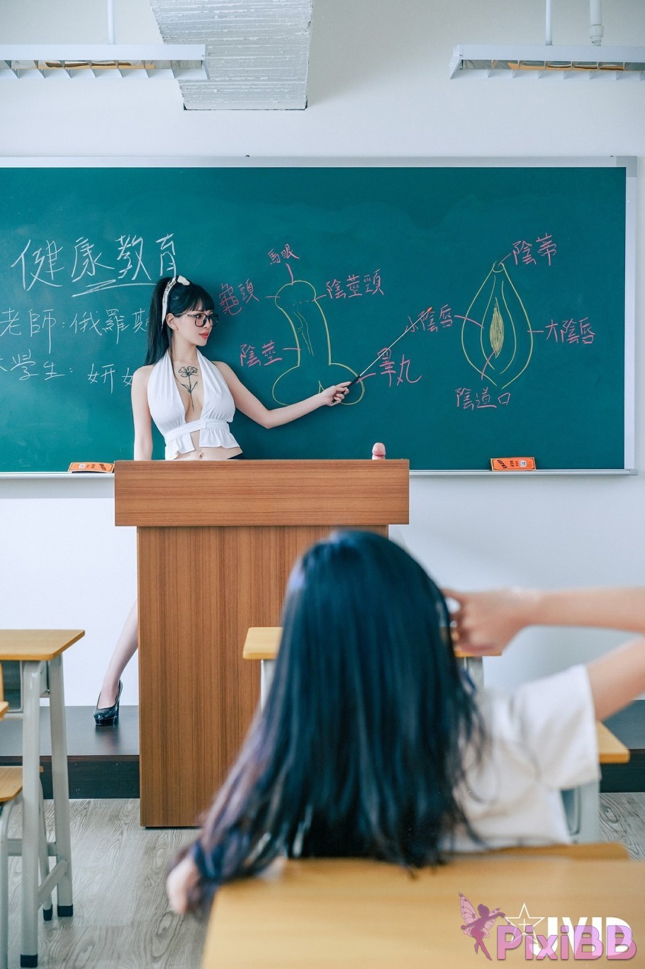 JVID Yan yan Angel and E luo si gong zhu OLJK PixiBB.COM 216