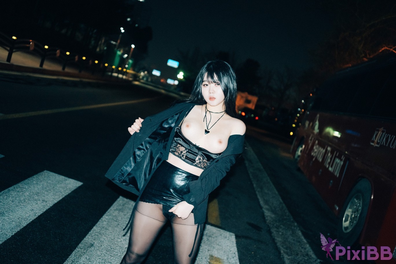 Loozy Zia XXX At Night Road PixiBB.COM 056