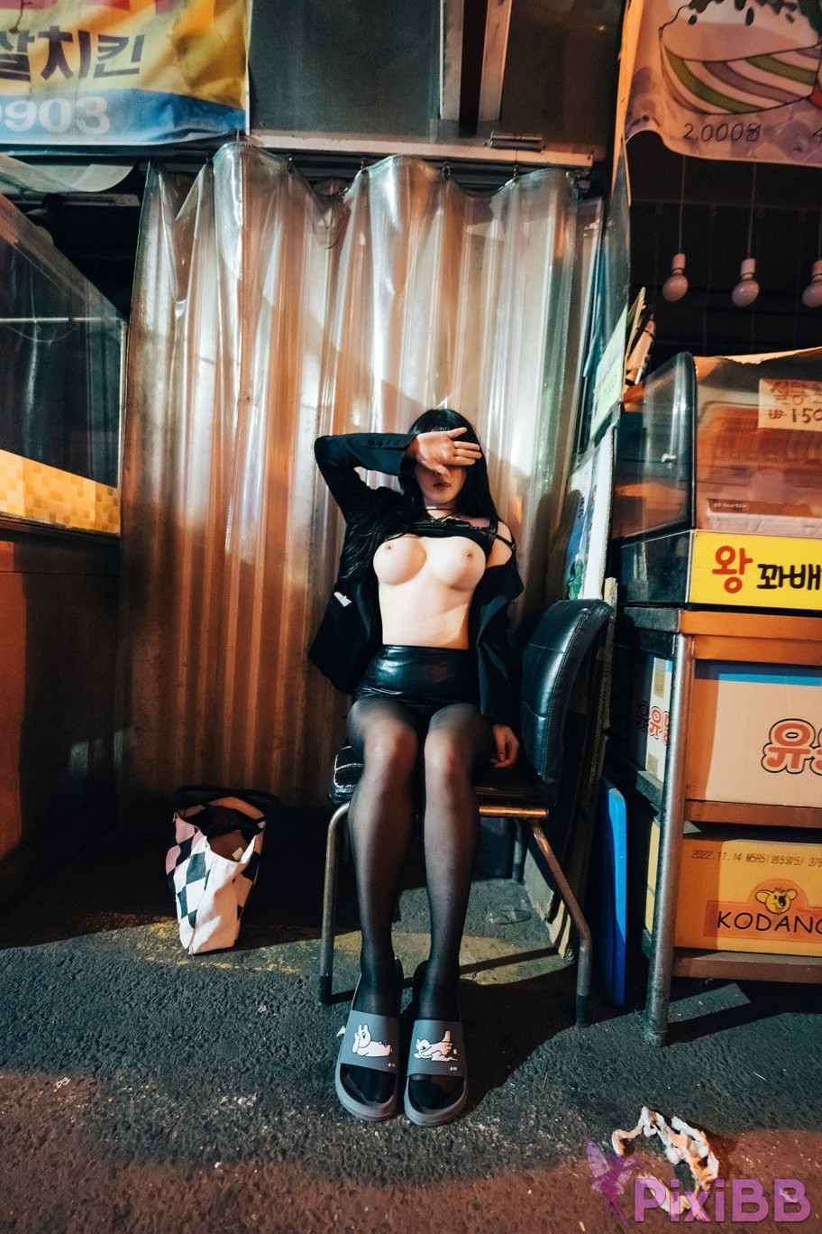 Loozy Zia XXX At Night Road PixiBB.COM 088