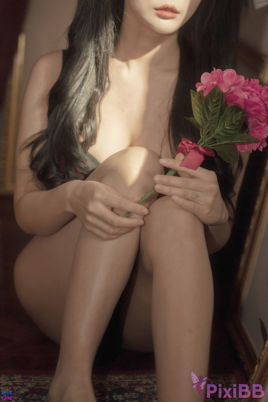 BLUECAKE Bomi and Zia Fate Saber x Thosaka Rin Lingerie.Ver PixiBB.COM 012