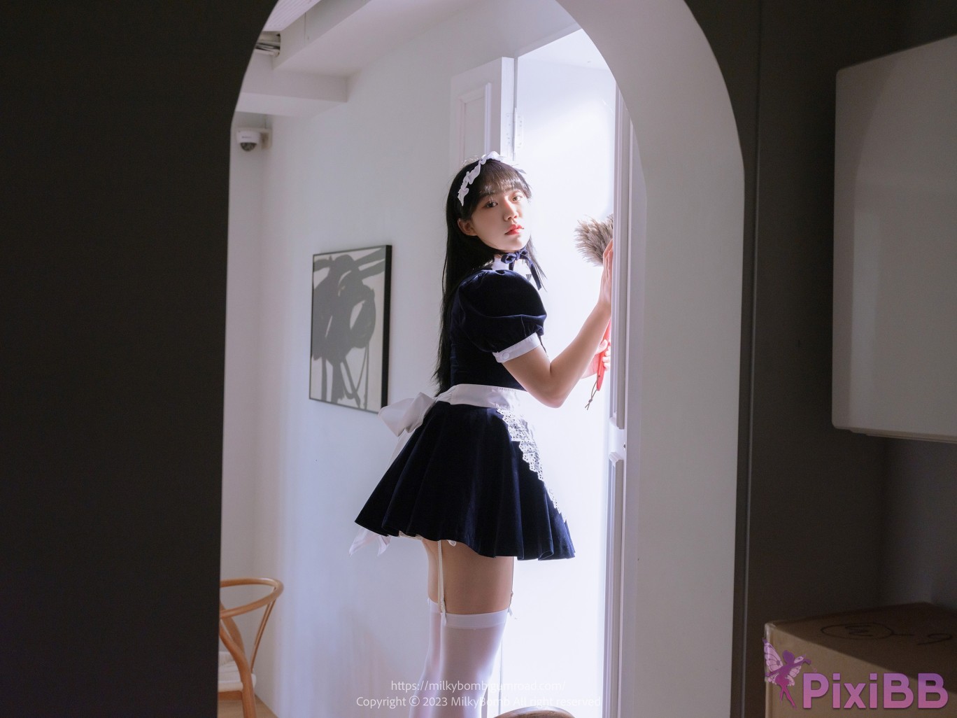 MilkyBomb Yui Vol.3 Maid PixiBB.COM 001