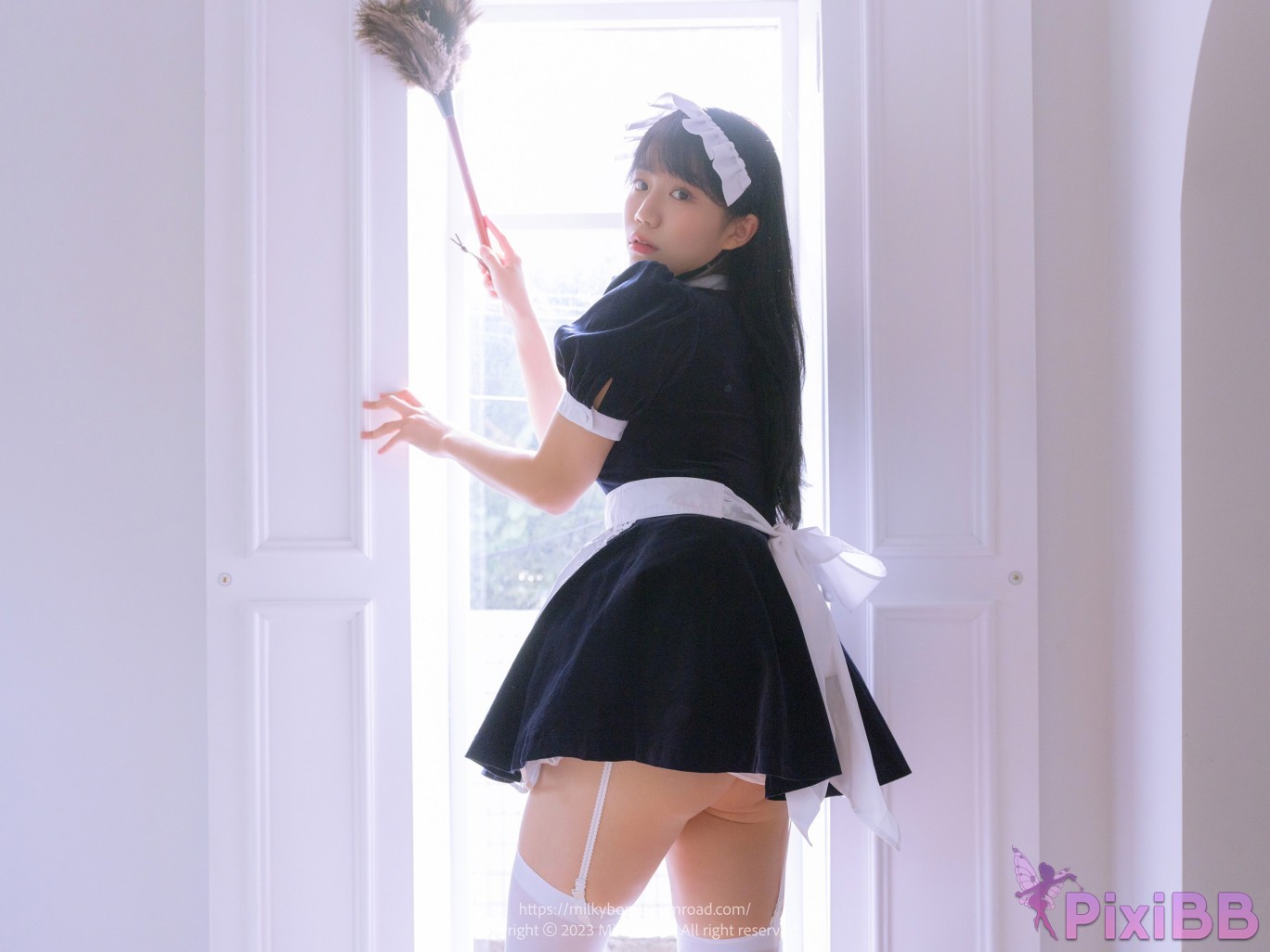 MilkyBomb Yui Vol.3 Maid PixiBB.COM 008