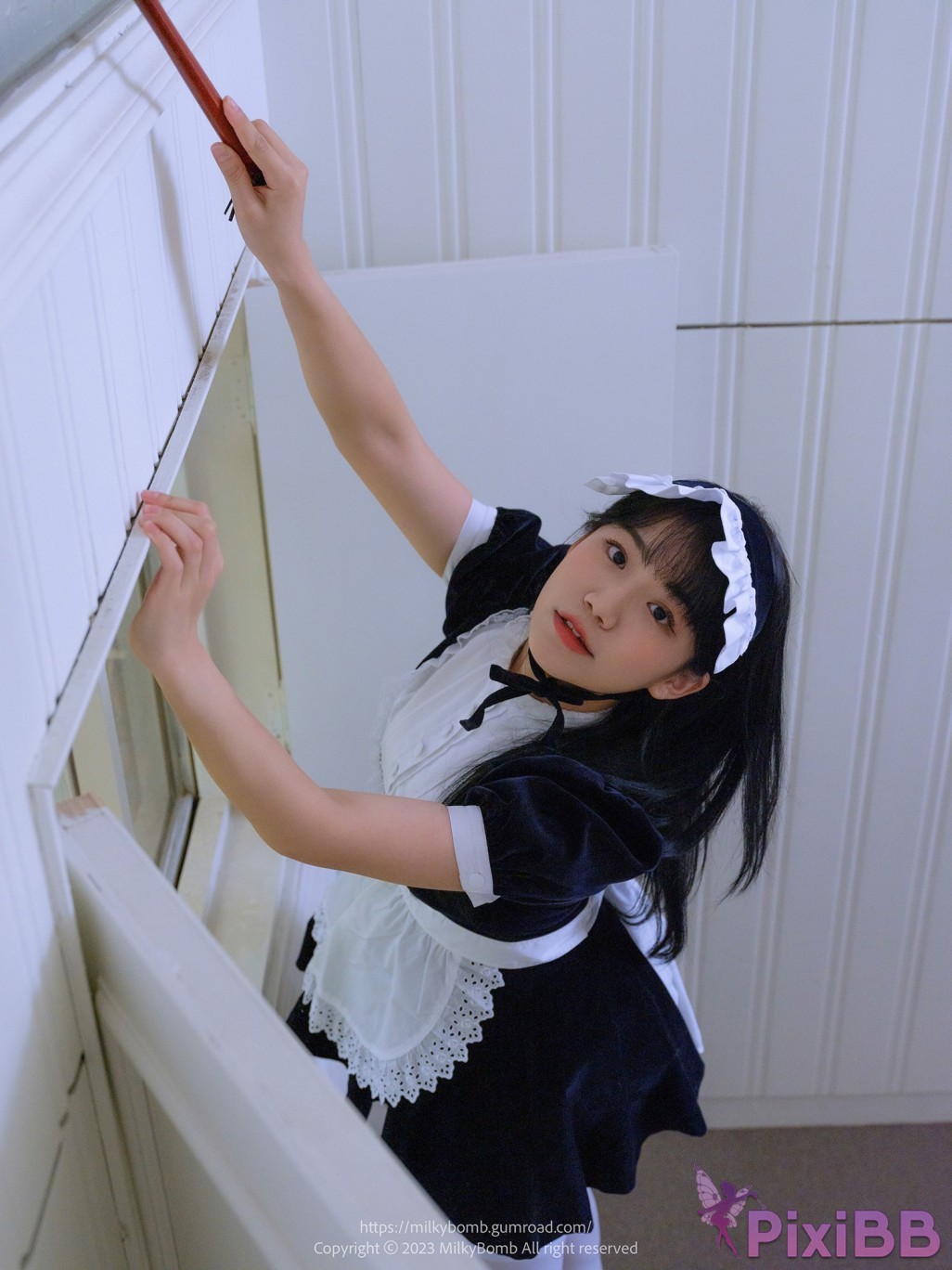 MilkyBomb Yui Vol.3 Maid PixiBB.COM 013