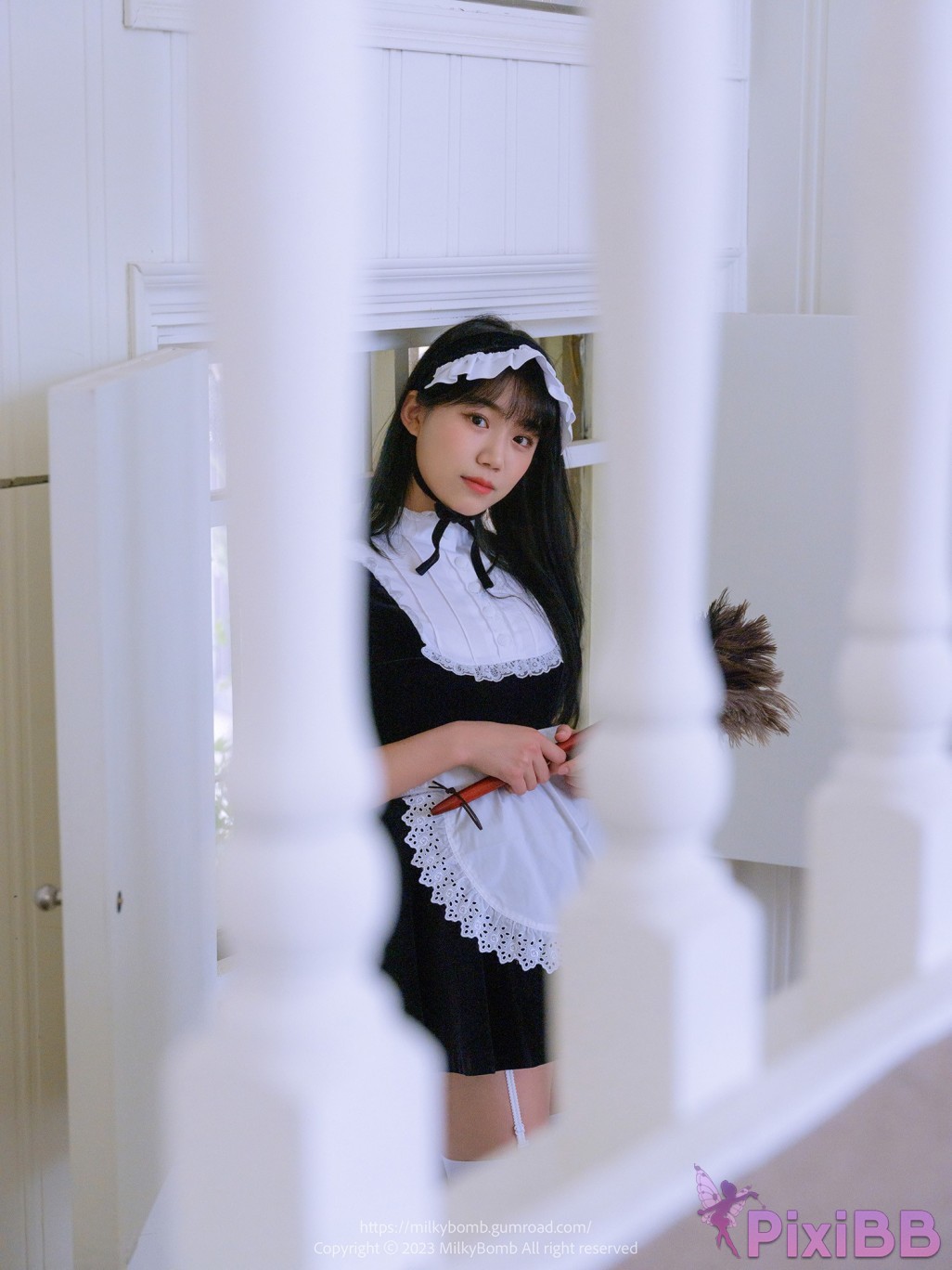 MilkyBomb Yui Vol.3 Maid PixiBB.COM 015