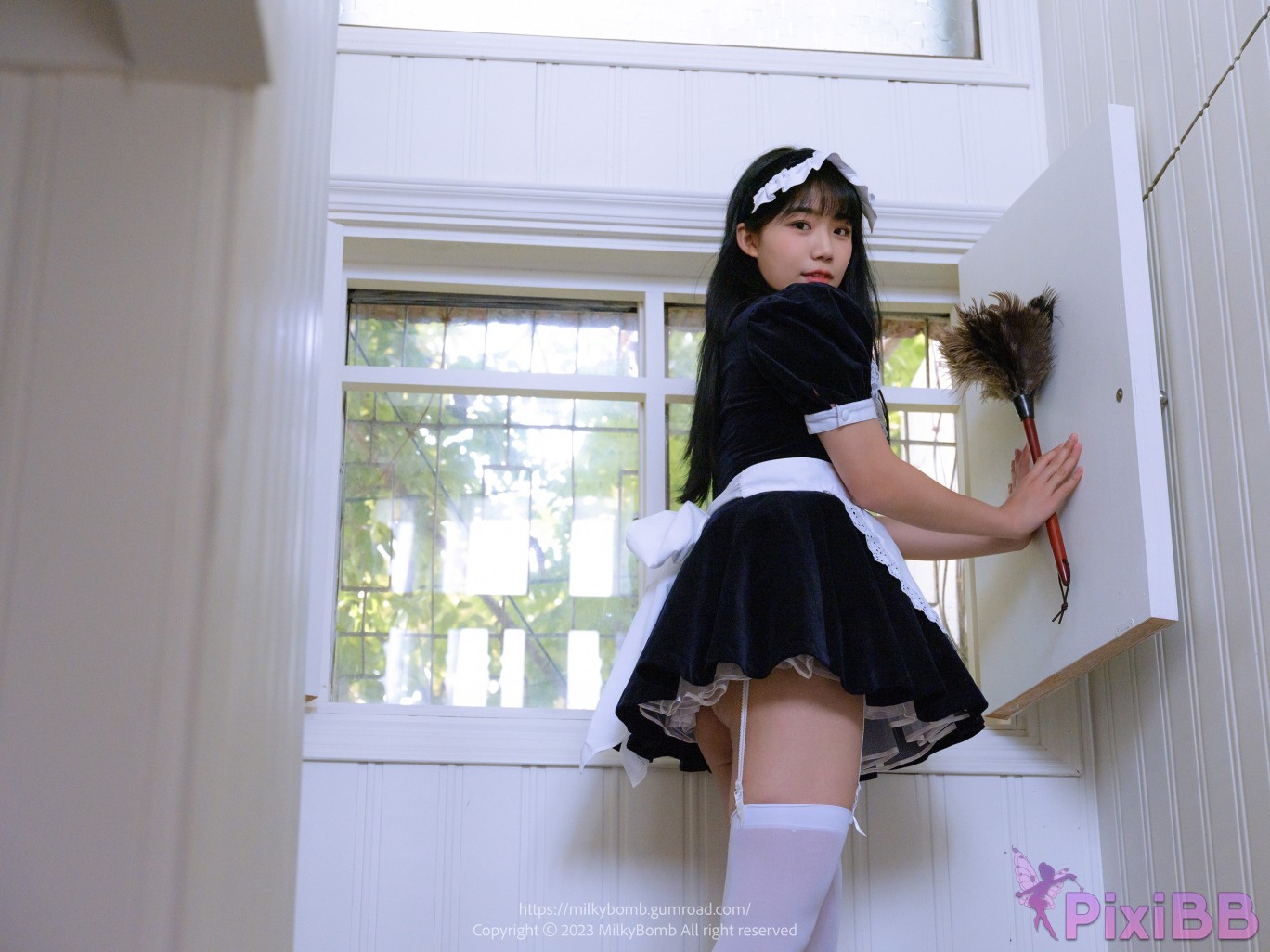 MilkyBomb Yui Vol.3 Maid PixiBB.COM 019