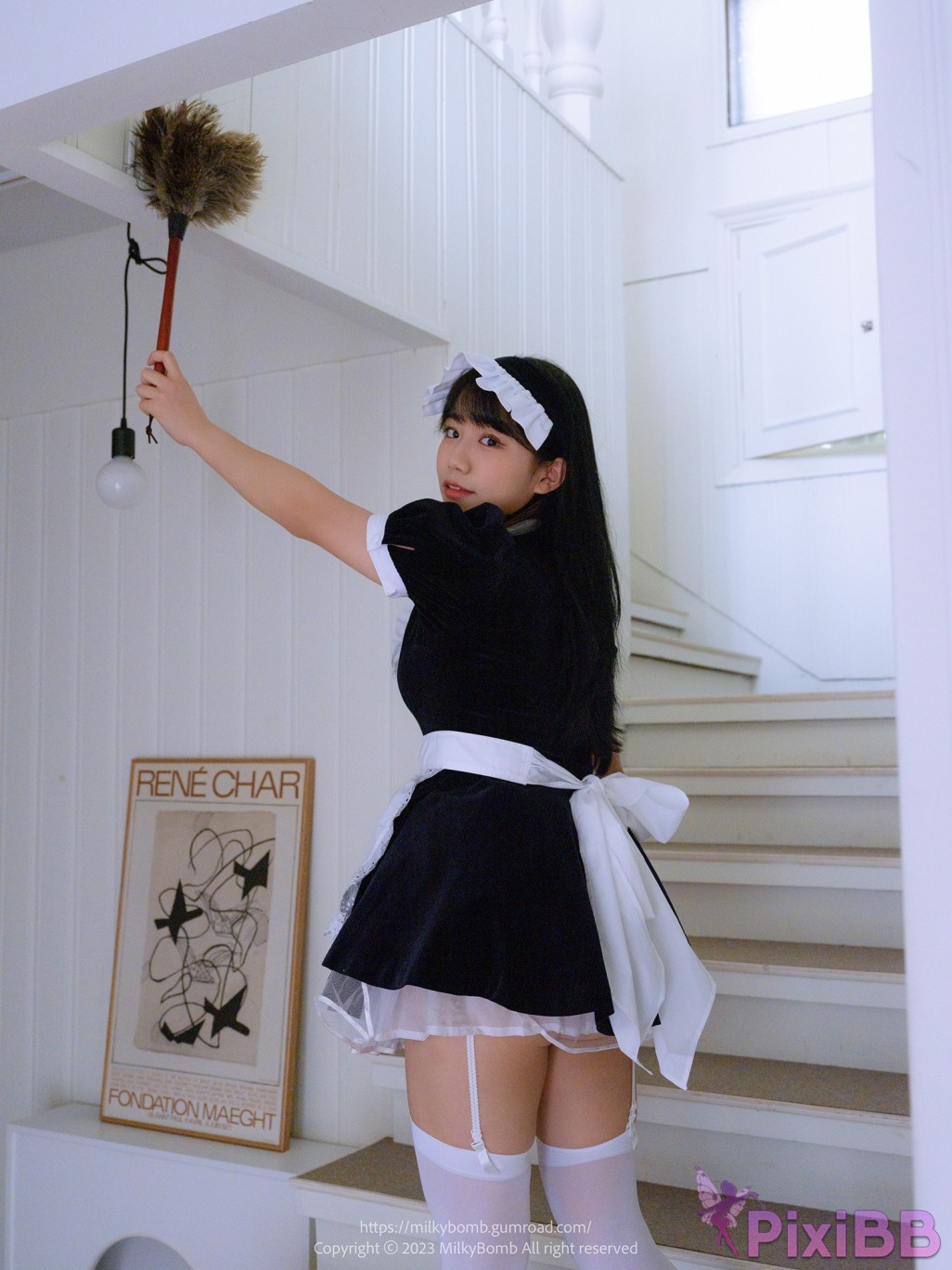 MilkyBomb Yui Vol.3 Maid PixiBB.COM 023