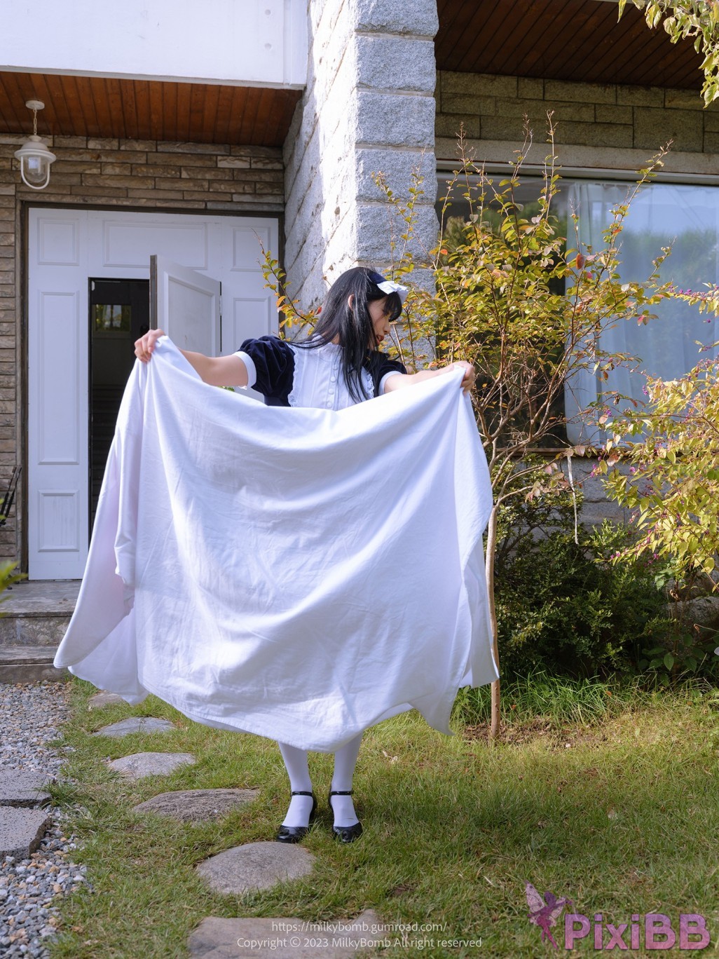 MilkyBomb Yui Vol.3 Maid PixiBB.COM 048
