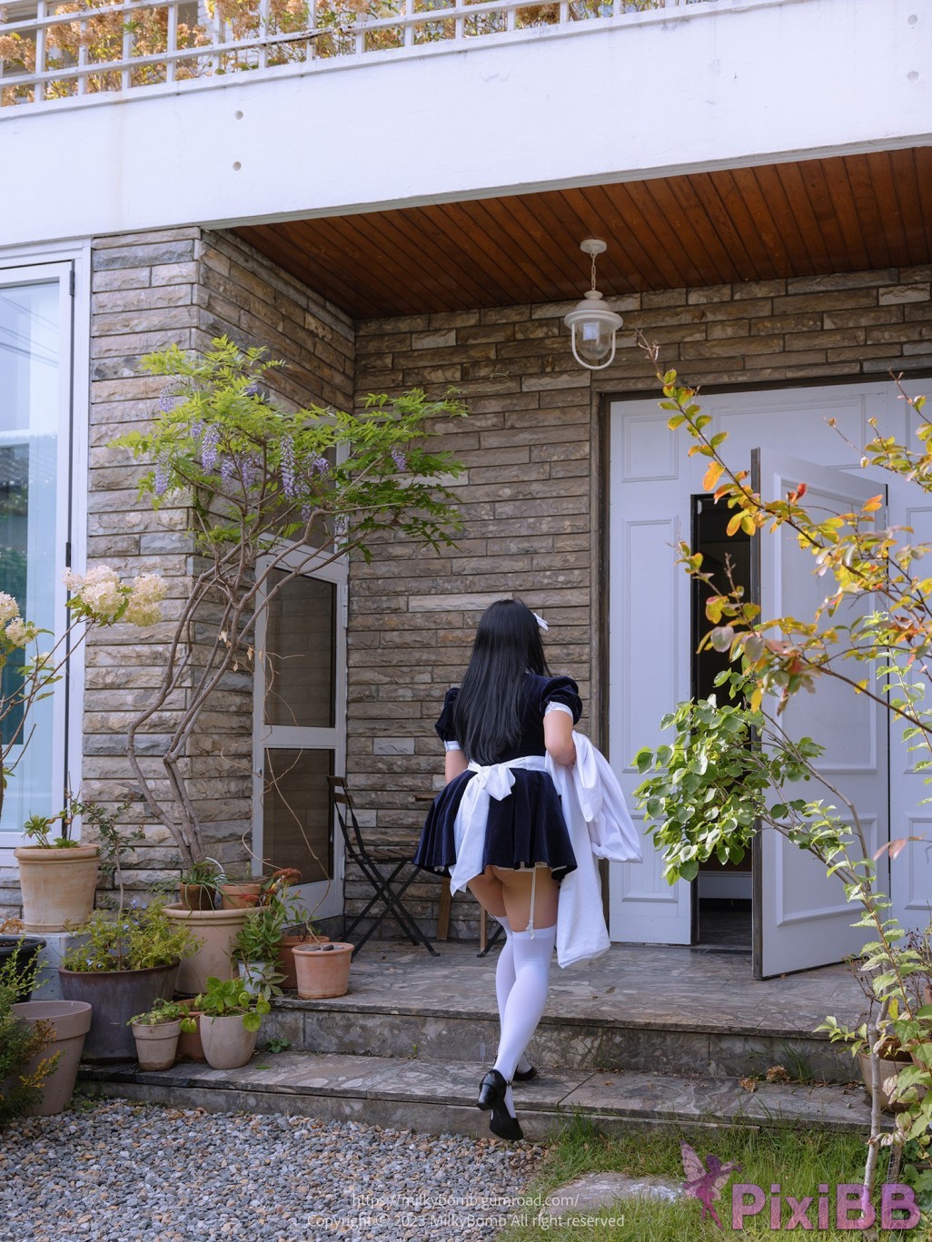 MilkyBomb Yui Vol.3 Maid PixiBB.COM 049