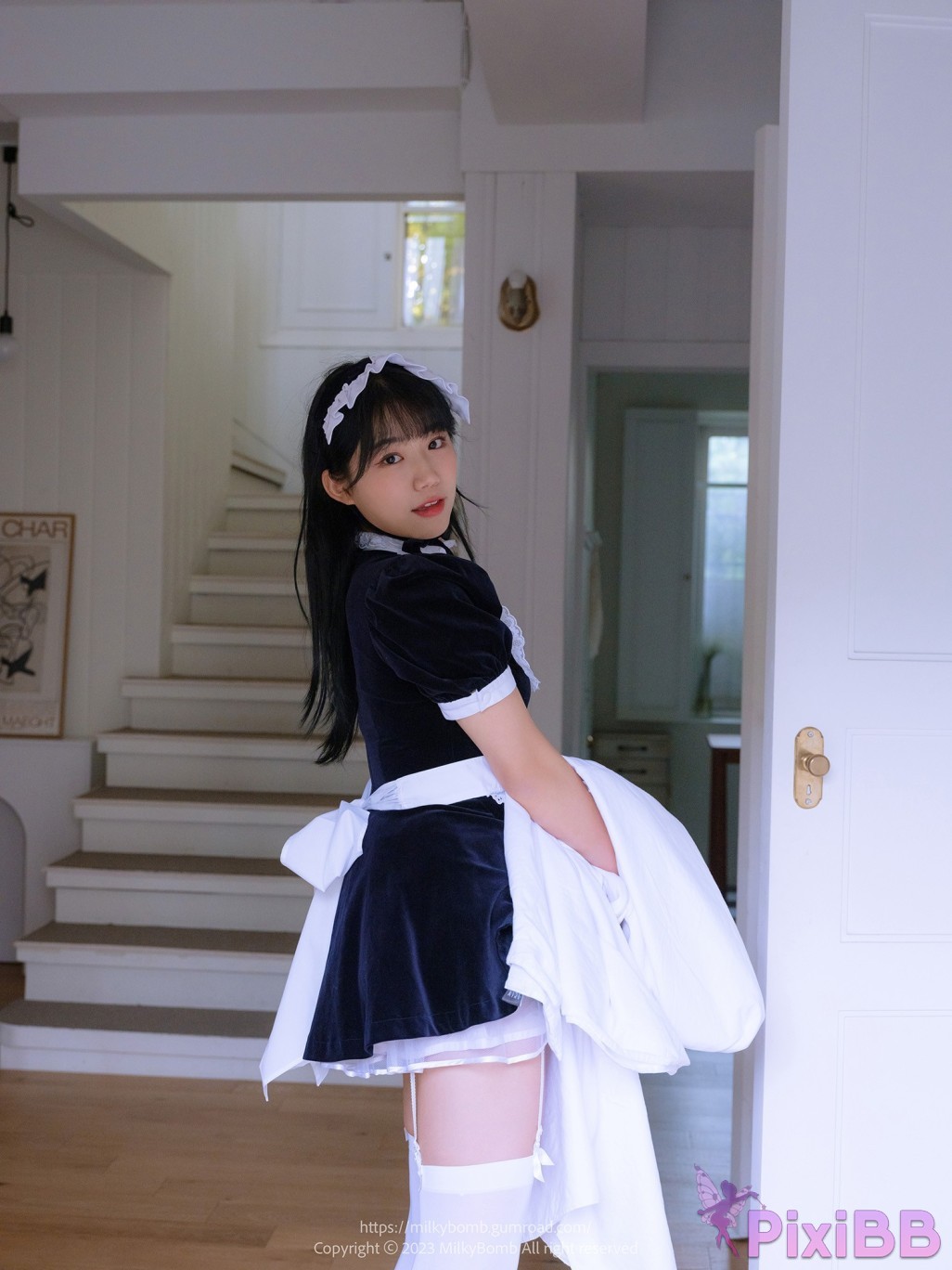 MilkyBomb Yui Vol.3 Maid PixiBB.COM 053