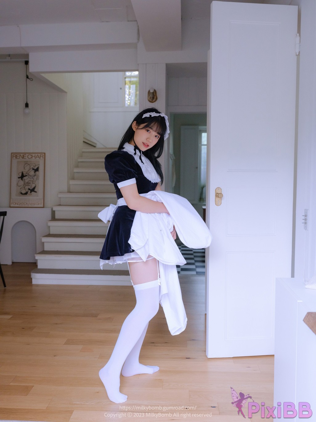 MilkyBomb Yui Vol.3 Maid PixiBB.COM 055