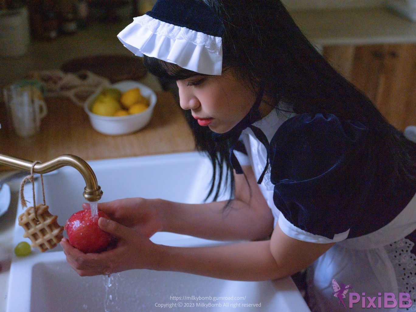 MilkyBomb Yui Vol.3 Maid PixiBB.COM 097