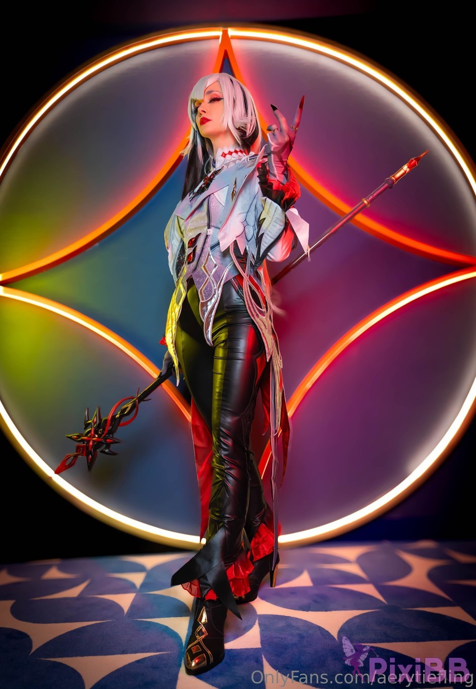 Aery Tiefling Arlecchino The Knave Genshin Impact PixiBB.COM 002