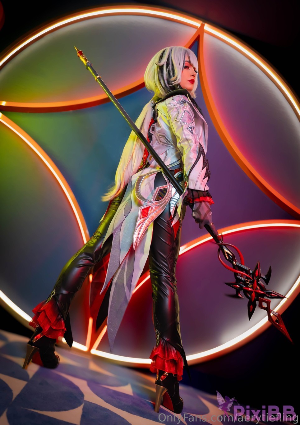 Aery Tiefling Arlecchino The Knave Genshin Impact PixiBB.COM 003