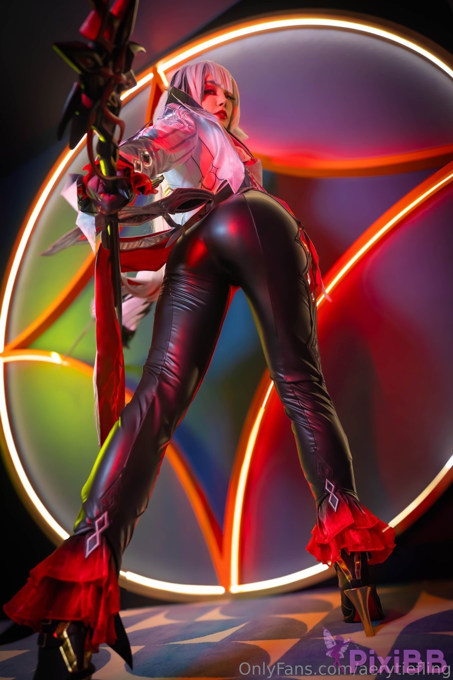 Aery Tiefling Arlecchino The Knave Genshin Impact PixiBB.COM 008