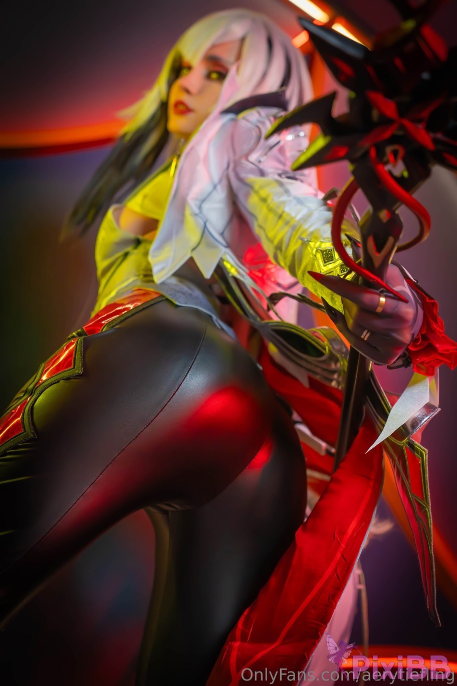 Aery Tiefling Arlecchino The Knave Genshin Impact PixiBB.COM 010