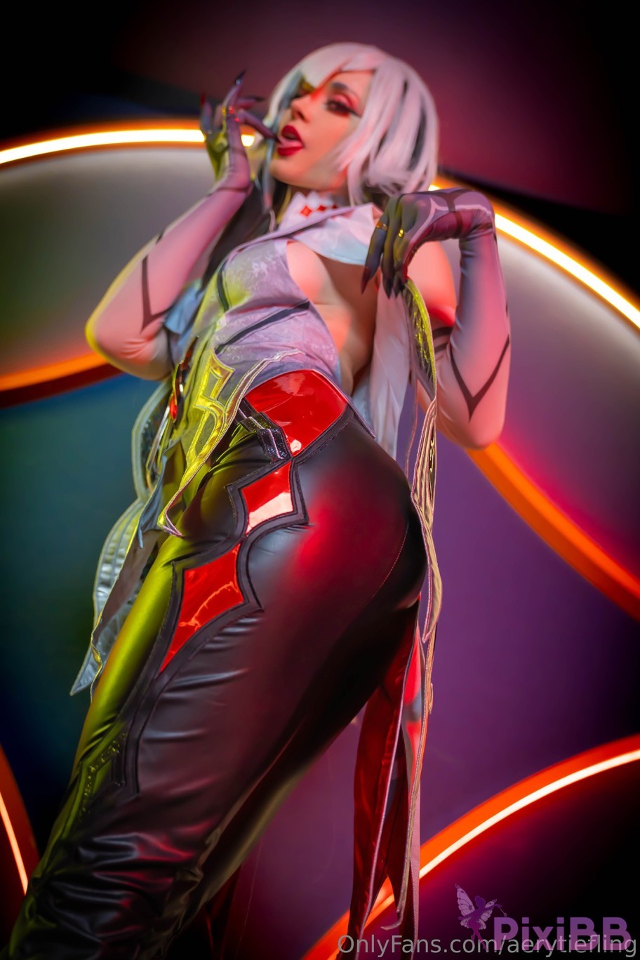 Aery Tiefling Arlecchino The Knave Genshin Impact PixiBB.COM 012