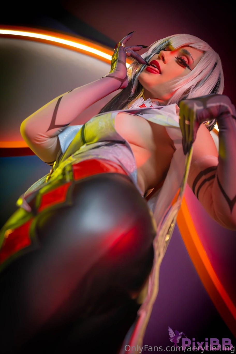 Aery Tiefling Arlecchino The Knave Genshin Impact PixiBB.COM 014