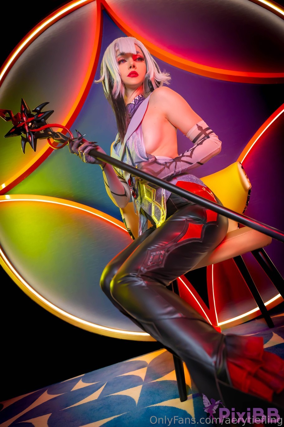 Aery Tiefling Arlecchino The Knave Genshin Impact PixiBB.COM 023