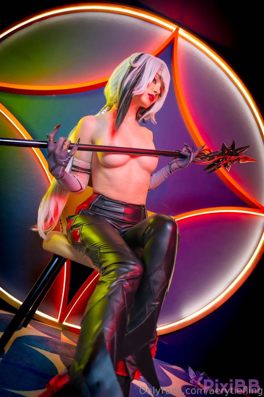 Aery Tiefling Arlecchino The Knave Genshin Impact PixiBB.COM 026