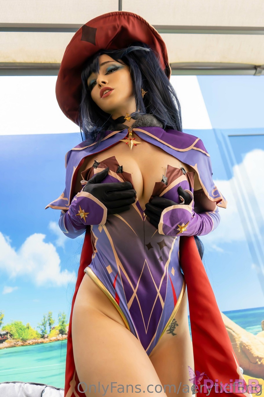 Aery Tiefling Mona Megistus Genshin Impact PixiBB.COM 020