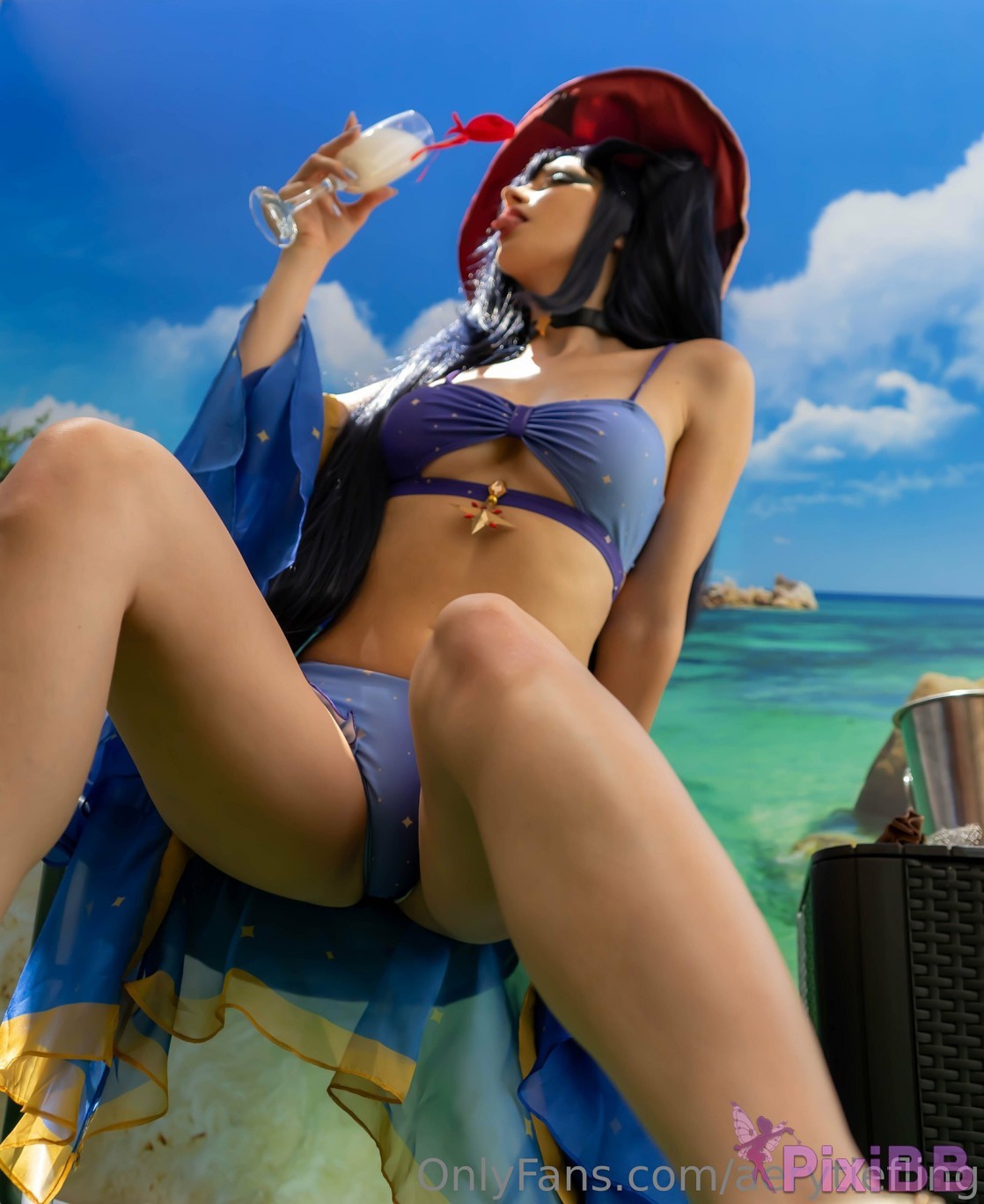 Aery Tiefling Mona Megistus Genshin Impact PixiBB.COM 039