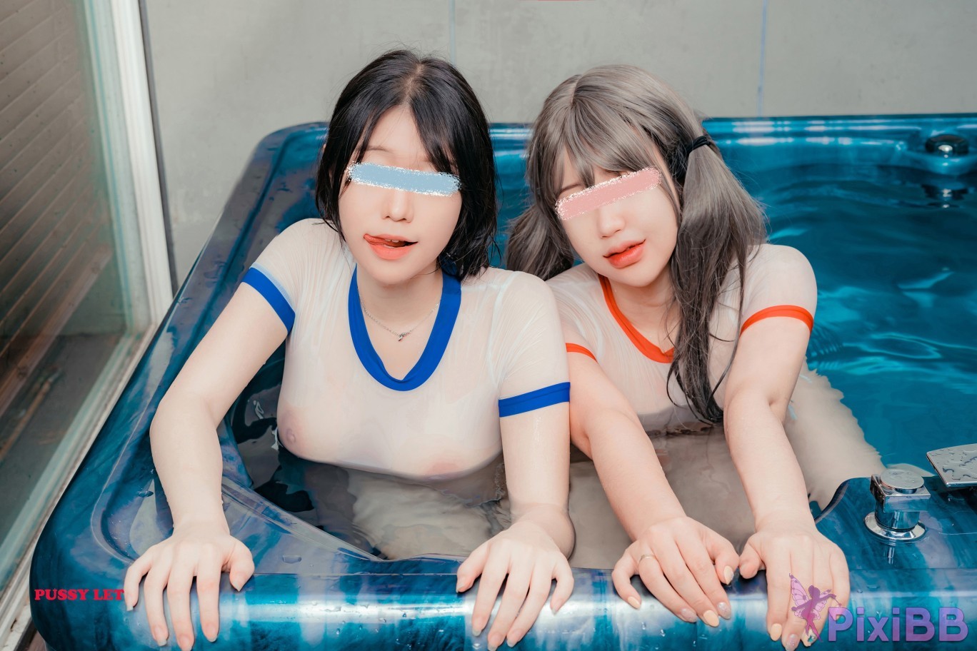 PUSSYLET Vol.23 CONY x DECEMBER Twins PixiBB.COM 036