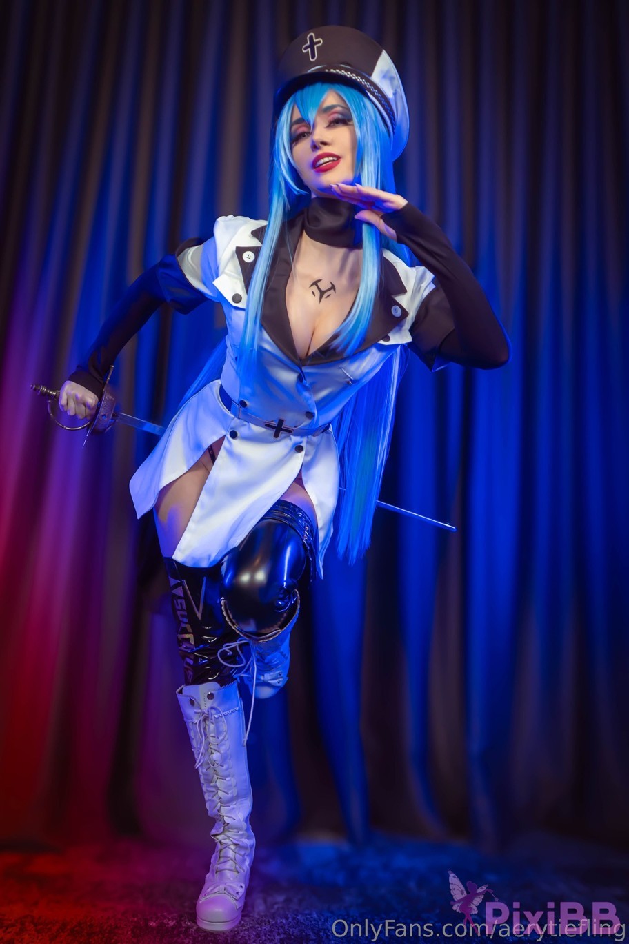 Aery Tiefling Esdeath Akame ga Kill PixiBB.COM 001